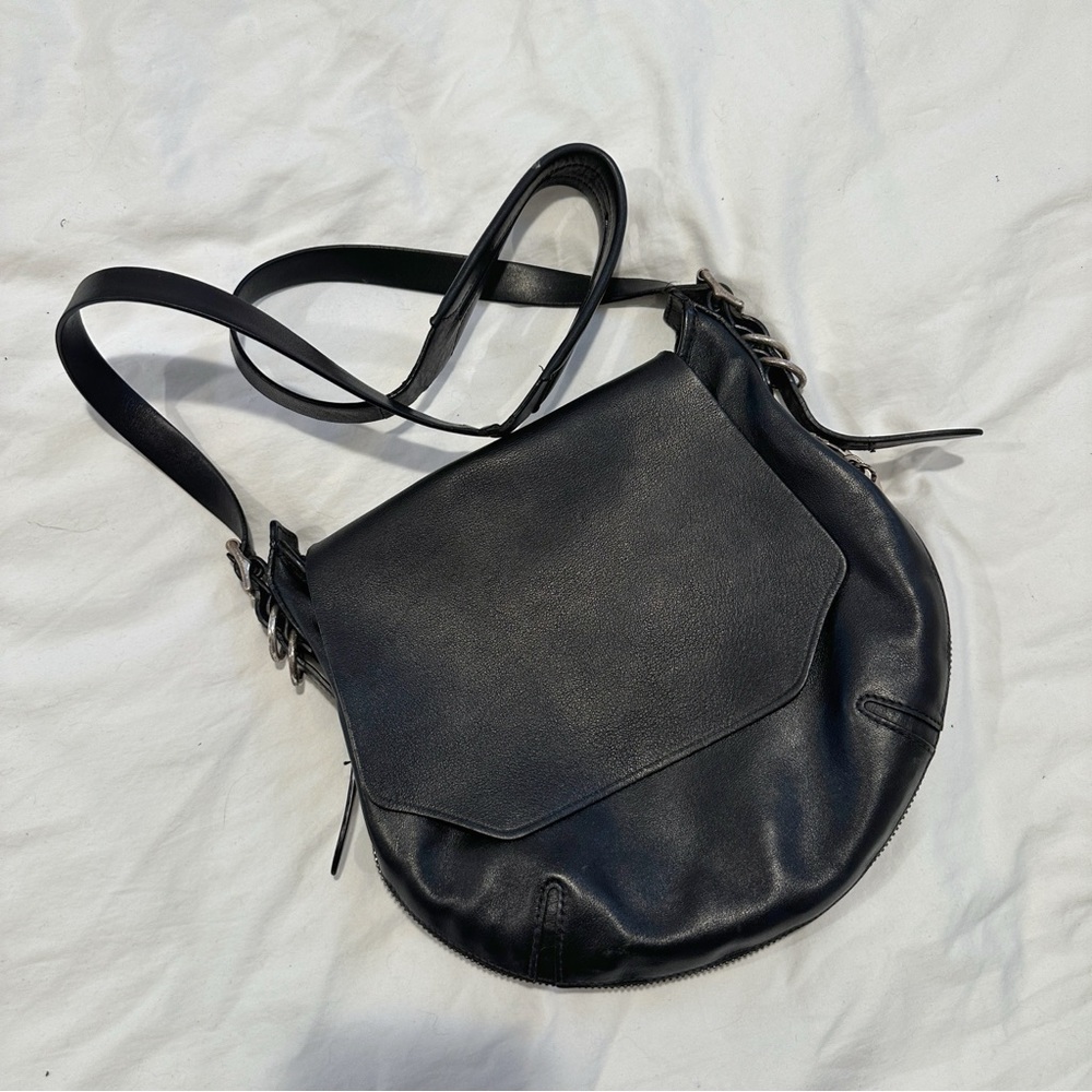 For Sale: Rag & Bone Small “Bradbury”, black leather